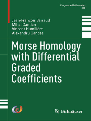 cover image of Morse Homology with Differential Graded Coefficients